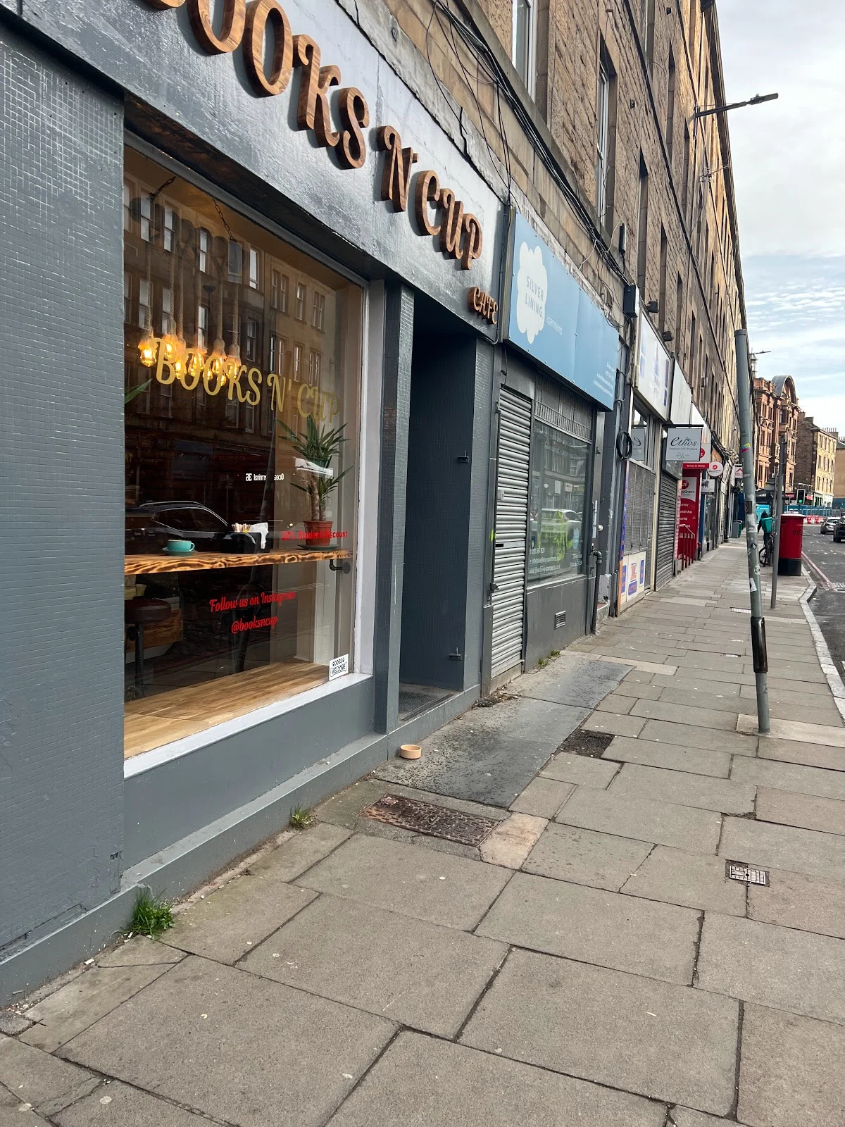 Cafe in Edinburgh -- Books N' Cup Cafe