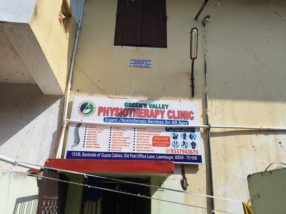 Physiotherapy Clinic in Bhubaneswar -- Green's Valley Physiotherapy