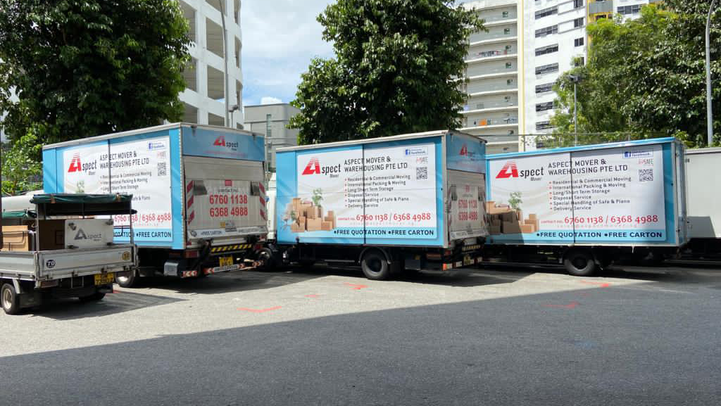 Moving Company in Singapore -- Aspect Mover & Warehousing Pte Ltd