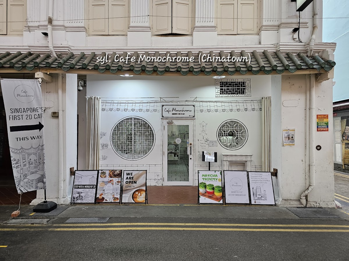 Cafe in Singapore -- Cafe Monochrome (Chinatown)
