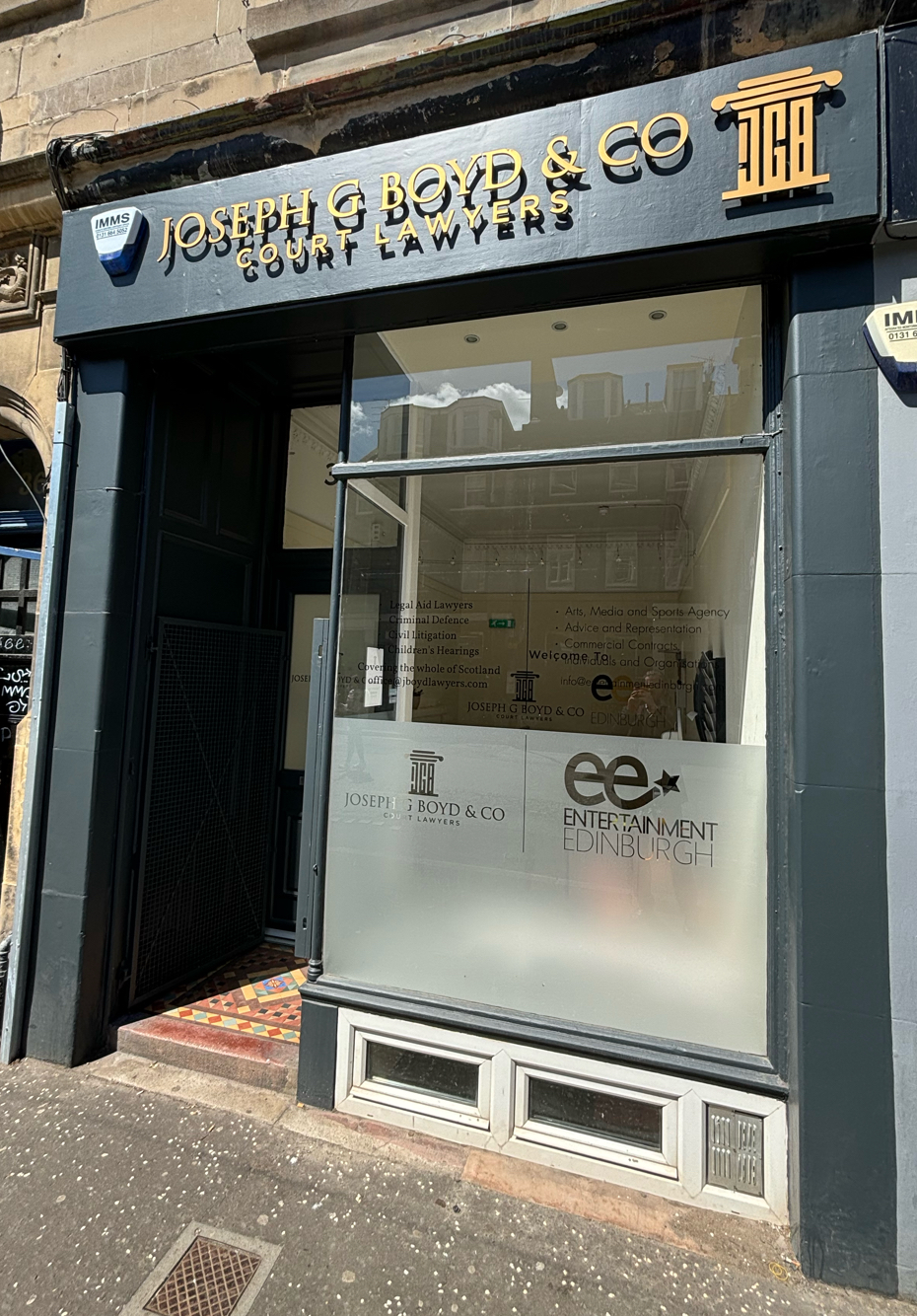 Lawyer in Edinburgh -- Joseph G Boyd & Co Court Lawyers