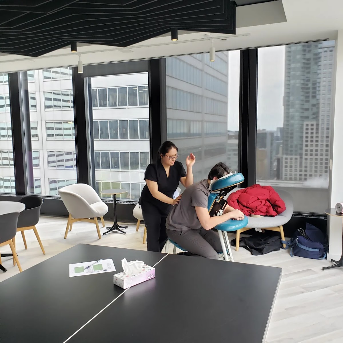 Massage Therapist in Toronto -- Onsite Chair Massages At Work & Events - GTA Mobile Massage