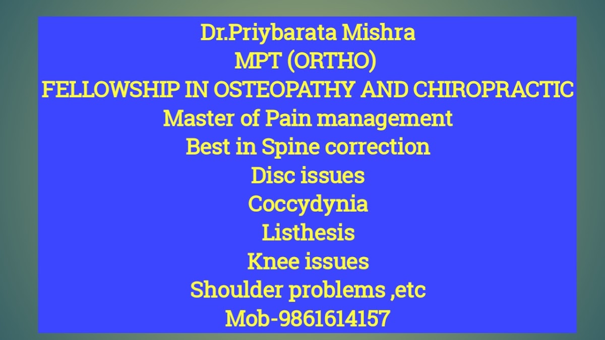 Priyabrata physiotherapy — physiotherapy clinic in Bhubaneswar