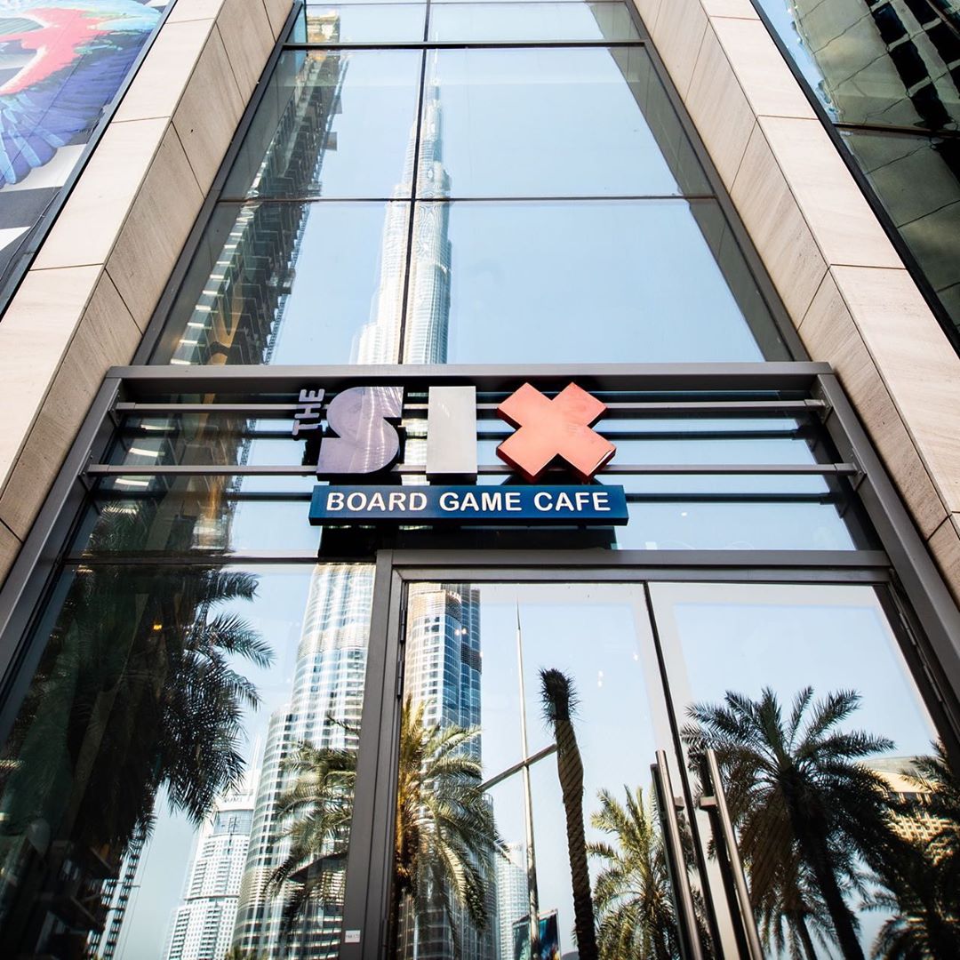 Cafe in Dubai -- THE SIX Board Game Cafe - DOWNTOWN